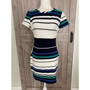 Lulu’s medium short sleeve striped dress